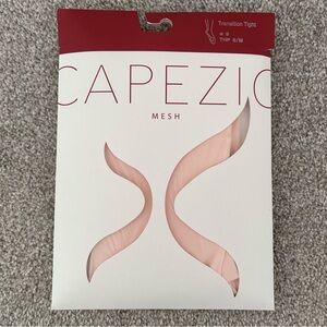 Capezio Mesh Transition Tights Professional with Seams